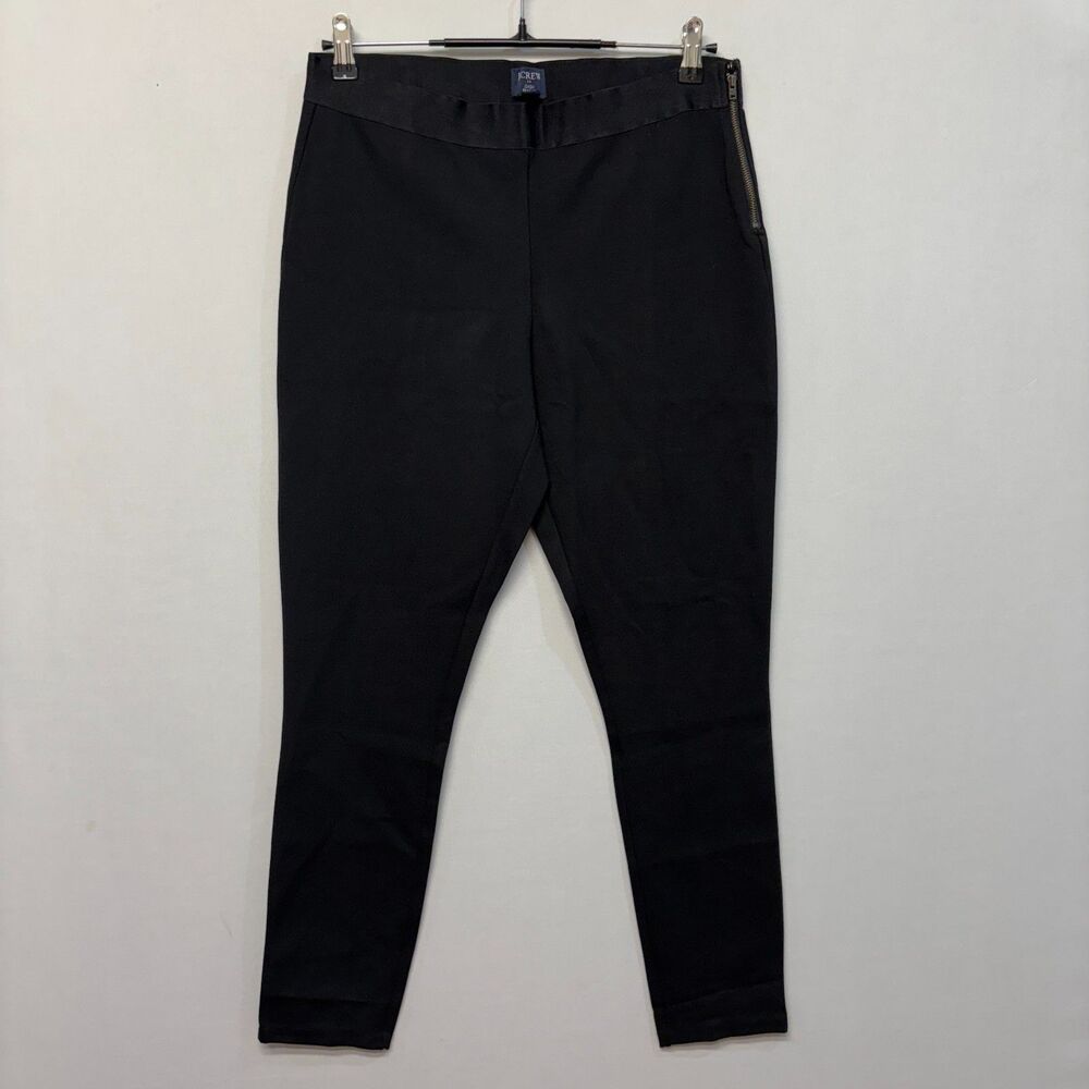 NWT J. Crew Women Ankle Skinny Gigi Pants Size 12 Black D018 -18